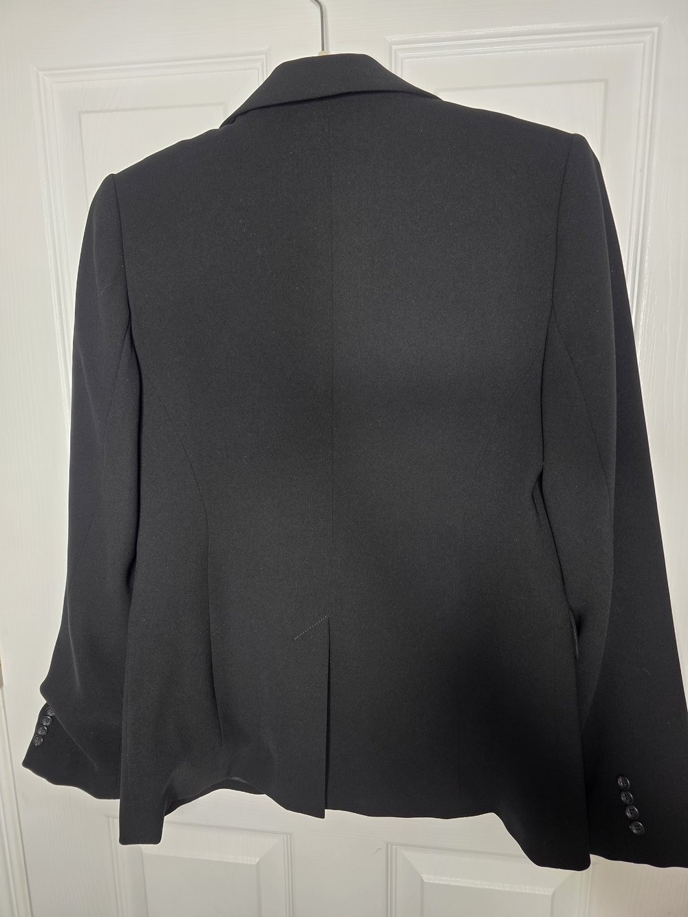 Tristan & Iseut Black Women's Tailored Blazer Made In Canada Size 4 - Picture 14 of 16